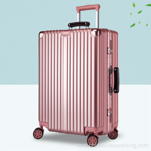 Fashionable travelling ABS PC trolley luggage suitcase